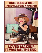 Makeup A girl who really loved makeup Vertical Poster tile