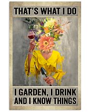Gardening That is what I do 24x36 Poster front