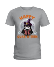 Happy quar-o-teen Ladies T-Shirt tile