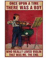 Violin Once upon a time 24x36 Poster front