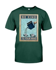 Book Be kind to your mind Premium Fit Mens Tee tile