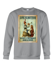 Trumpet Life is better Crewneck Sweatshirt tile