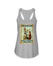 Trumpet Life is better Ladies Flowy Tank tile