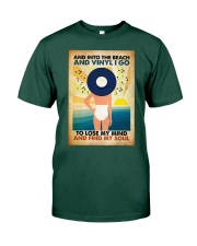Vinyl And into the beach I go Premium Fit Mens Tee tile