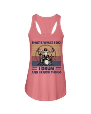 Drum and Know things Ladies Flowy Tank tile
