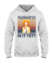 Book isn't it nice to think that Hooded Sweatshirt front