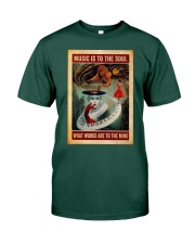 Vinyl Music is to the soul Premium Fit Mens Tee tile