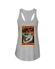 Vinyl Music is to the soul Ladies Flowy Tank tile