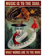 Vinyl Music is to the soul 24x36 Poster front