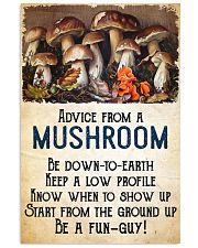 Advice from a Mushroom 24x36 Poster front