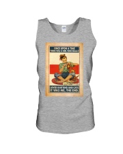 Knitting and cats Unisex Tank tile