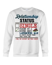 Gardening Relationship status Crewneck Sweatshirt tile