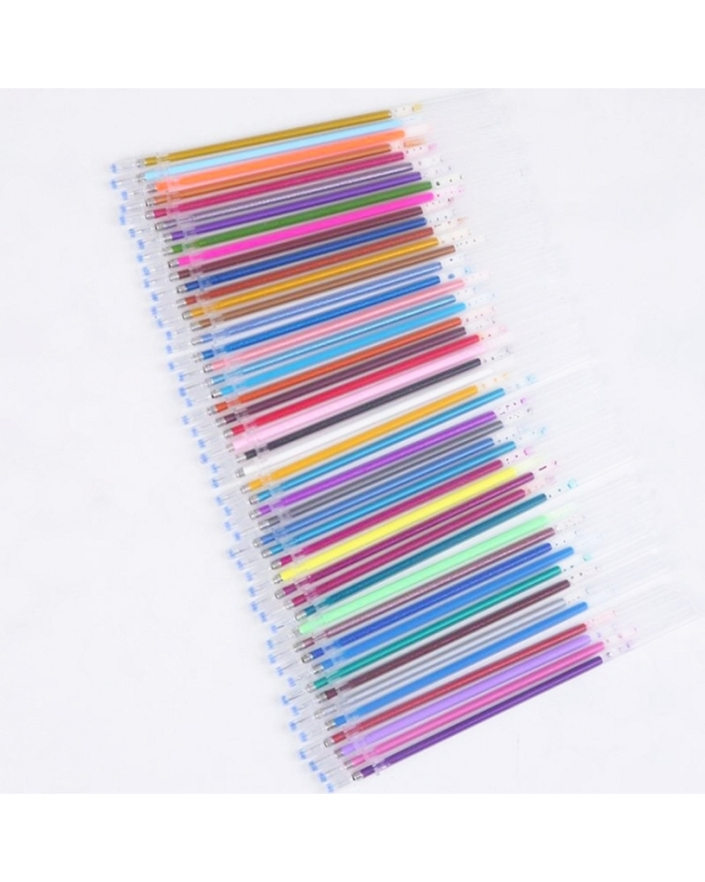 100 Colors Gel Pen Refill Rod 0.7mm Multi Colored Painting Gel Ink Pens template
