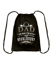 DAD - The Man The Myth The HUCKLEBERRY Drawstring Bag thumbnail