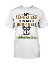 My Schnauzer Is My Door Bell Classic T-Shirt thumbnail