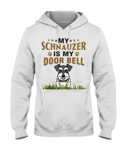 My Schnauzer Is My Door Bell Hooded Sweatshirt thumbnail