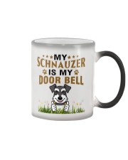 My Schnauzer Is My Door Bell Color Changing Mug thumbnail