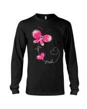 Hope faith breast cancer awareness Long Sleeve Tee tile