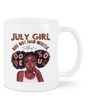 July girl she got mad hustle and a dope soul Mugs tile