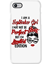 September Girl i may not be perfect design printed Phone Case tile