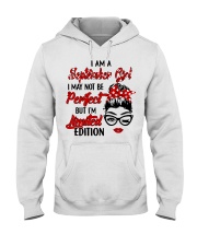 September Girl i may not be perfect design printed Hooded Sweatshirt tile