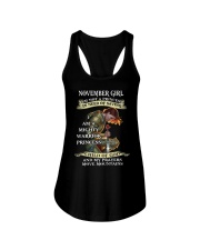 November Girl I'm Not A Princess Ladies Flowy Tank tile