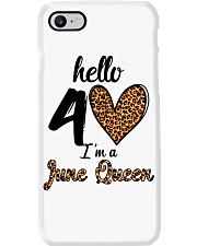 June Queen hello 40 Phone Case tile