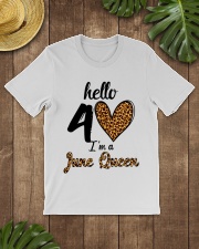 June Queen hello 40 Classic T-Shirt lifestyle-mens-crewneck-front-18