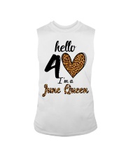 June Queen hello 40 Sleeveless Tee tile