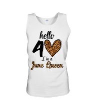 June Queen hello 40 Unisex Tank tile