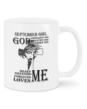 September girl god designed me design printed Mugs tile