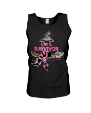I'm survivor breast cancer awareness Unisex Tank tile