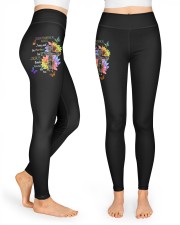 December Girl I may not be perfect but Jesus thinks I'm to die for Faith High Waist Leggings tile