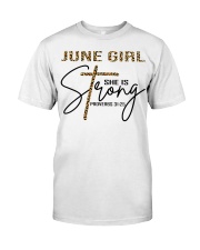 June girl she is strong Premium Fit Mens Tee tile
