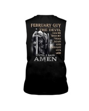 February Guy The Devil Saw Me With My Head Down Sleeveless Tee tile