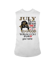 July Girl even in the midst design Sleeveless Tee tile