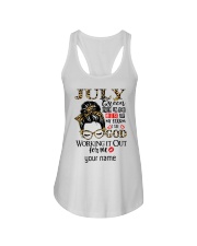 July Girl even in the midst design Ladies Flowy Tank tile
