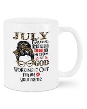 July Girl even in the midst design Mugs tile