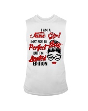June Girl i may not be perfect design printed Sleeveless Tee tile