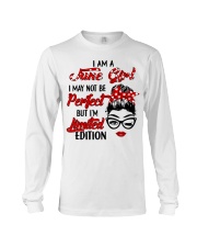 June Girl i may not be perfect design printed Long Sleeve Tee tile