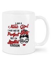 June Girl i may not be perfect design printed Mugs tile