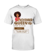 November Queen Bown sugar design T-shirt printed Premium Fit Mens Tee tile