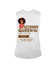 November Queen Bown sugar design T-shirt printed Sleeveless Tee tile