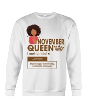 November Queen Bown sugar design T-shirt printed Crewneck Sweatshirt tile