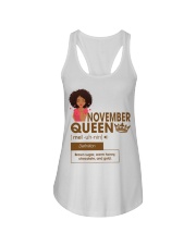 November Queen Bown sugar design T-shirt printed Ladies Flowy Tank tile