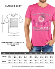 You are not alone you matter breast cancer awareness Classic T-Shirt custom-t-shirts-classic-lifestyle-front-198