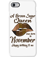 November Queen Happy birthday design printed Phone Case tile