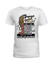 June queen i am magnetic loving caring sensitive subtle once in a lifetime kinol of woman Ladies T-Shirt tile