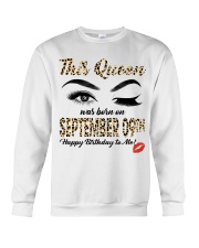 This queen was born in September Crewneck Sweatshirt tile
