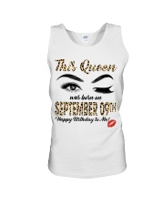 This queen was born in September Unisex Tank tile
